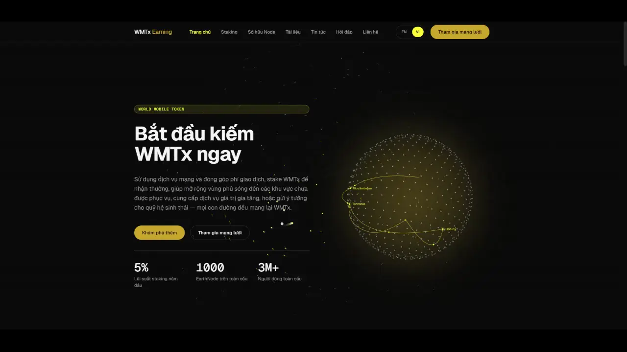 Dự án WMTX Earning